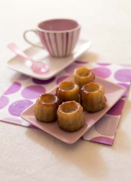 Cannelés au lait d’amande et fève tonka (sans lactose)