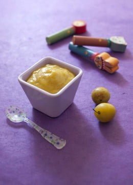 Compote de mirabelles pour bébé – à partir de 6 mois