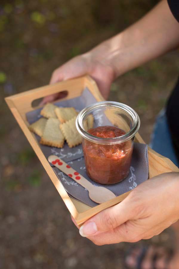 Compote Fraises Rhubarbe A Partir D 1 An Biodelices