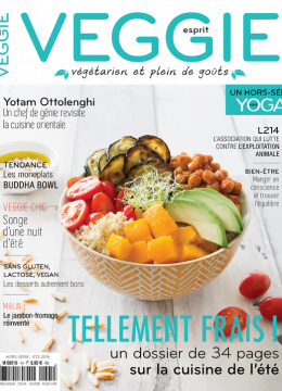 Magazine Esprit Veggie : la cuisine végétarienne