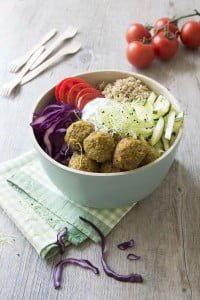 Buddha bowl aux falafels