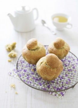 Briochettes au thé vert matcha : photo de la recette