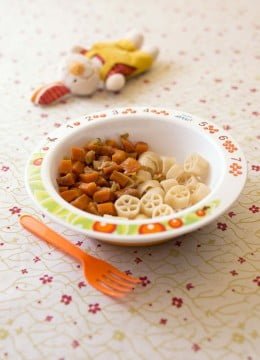 Petits dès de carottes poêlées aux oignons : photo de la recette