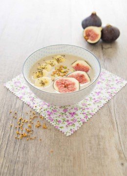 Smoothie bowl d’automne aux figues : photo de la recette