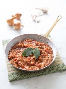 Sauce bolognaise (végétarien – vegan)