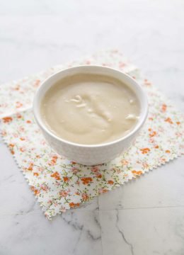 Sauce béchamel au lait d’avoine – sans lactose et vegan