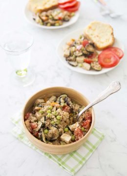 Salade d'été aux légumes grillés : photo de la recette