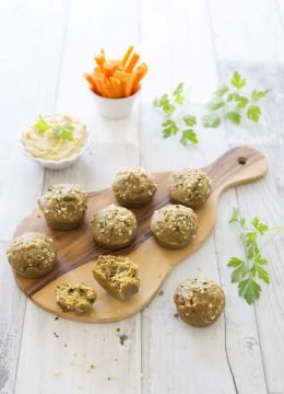 Mini muffins au curry et comté – sans gluten