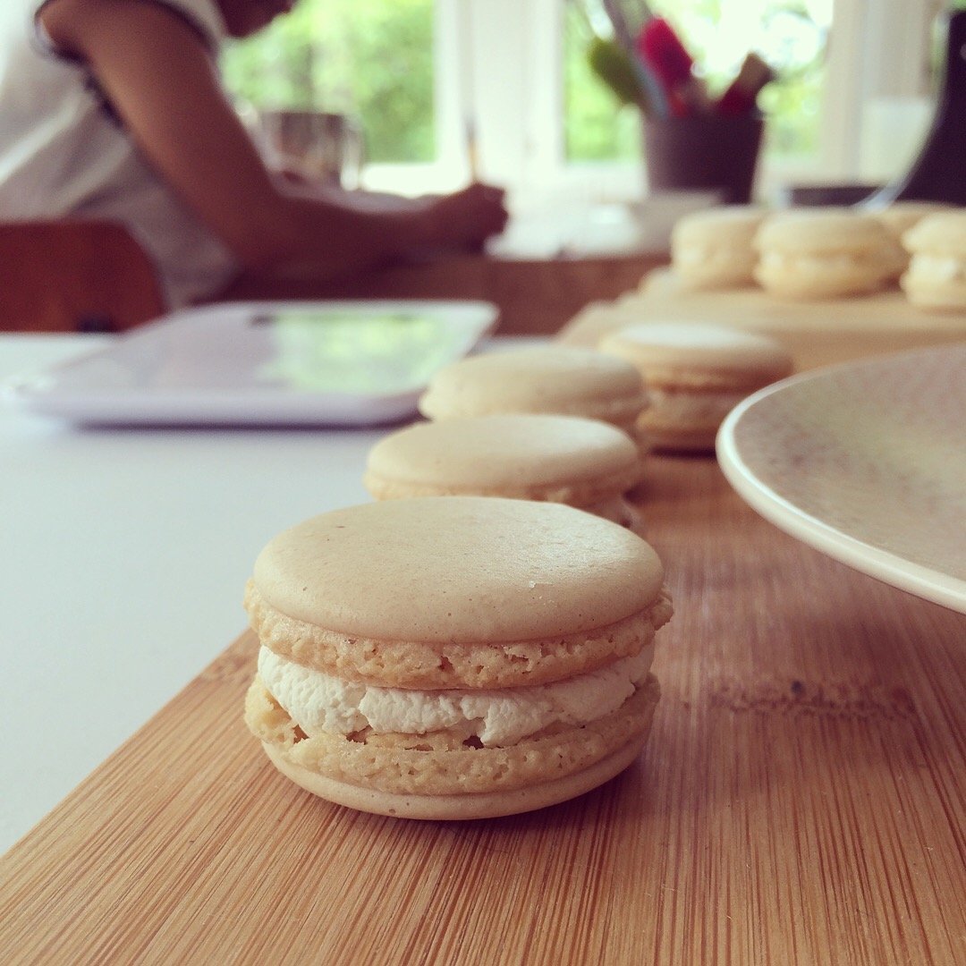 Macarons vegan à la crème Esterelle - Linda Vongdara