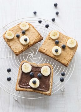 Teddy bear toast - tartines nounours (Bataille Food #48) : photo de la recette