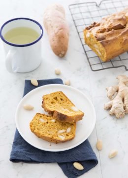 Cake à la patate douce et gingembre : photo de la recette