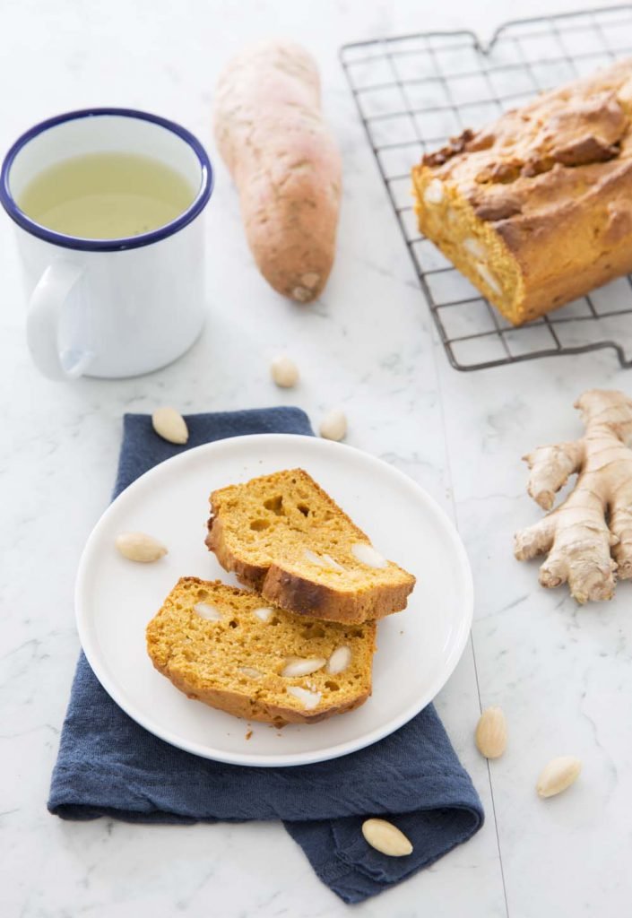 Photo de la recette : Cake à la patate douce – sans lactose