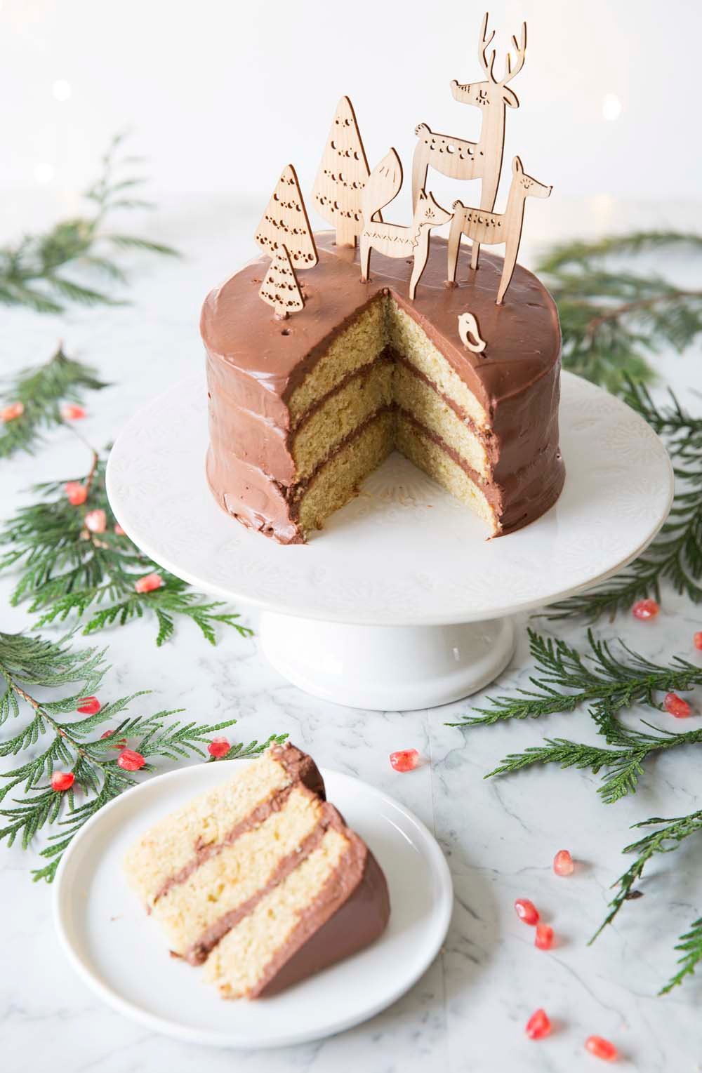 Sapins de Noël en chocolat - Recettes de cuisine Ôdélices
