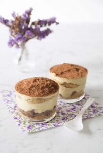 Tiramisu café, marrons et vanille