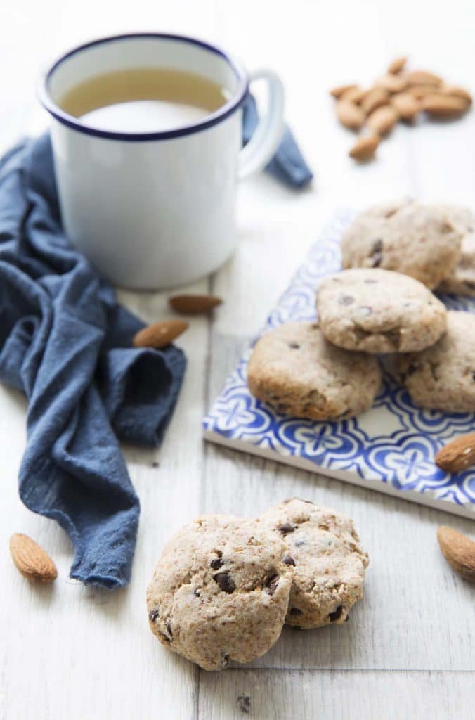 Photo de la recette : Cookies à l’okara et chocolat