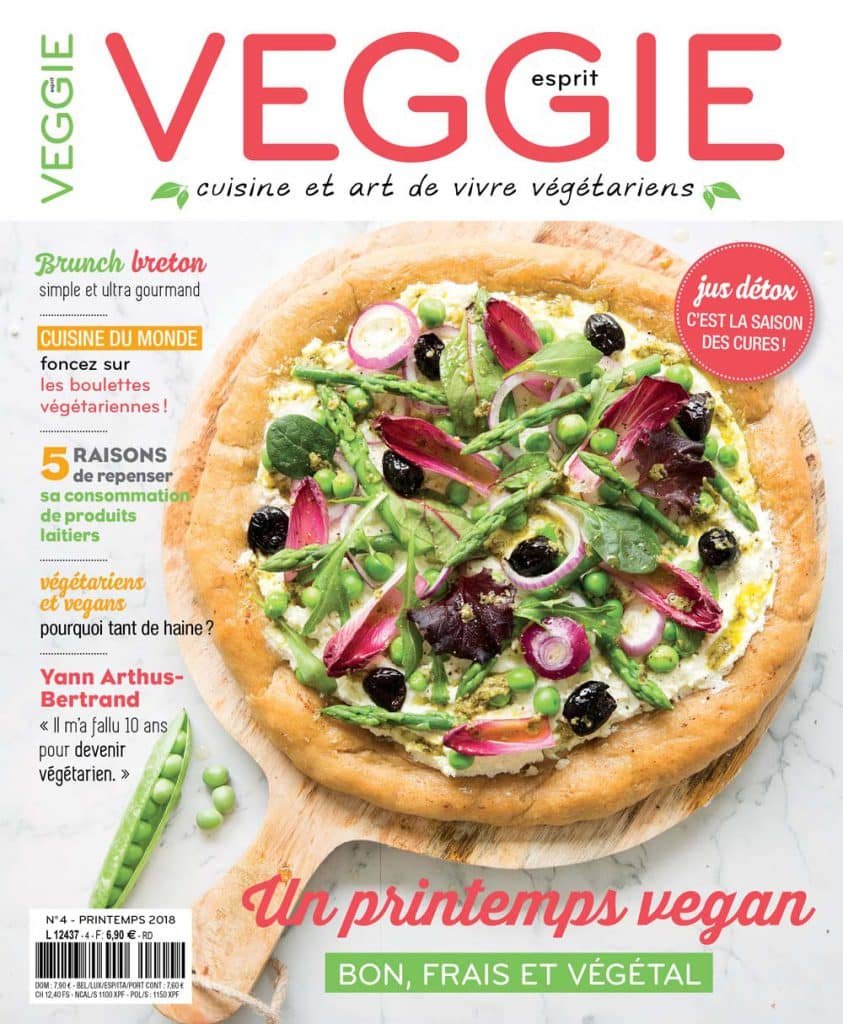 Magazine Esprit Veggie #4 - printemps 2018