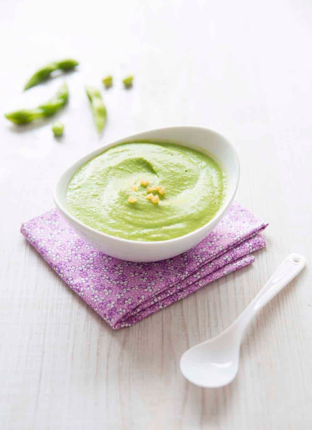 Puree De Petits Pois Au Citron Confit Recettes De Cuisine Biodelices