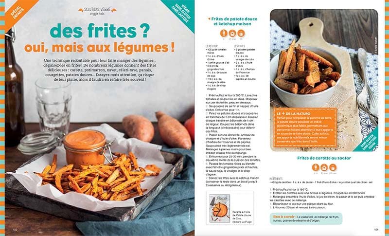 Magazine Esprit Veggie 6 : fritesde légumes