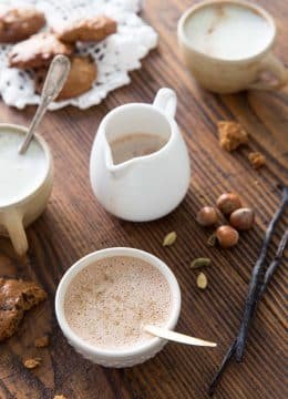 Moon milk à la noisette, la boisson pour bien dormir