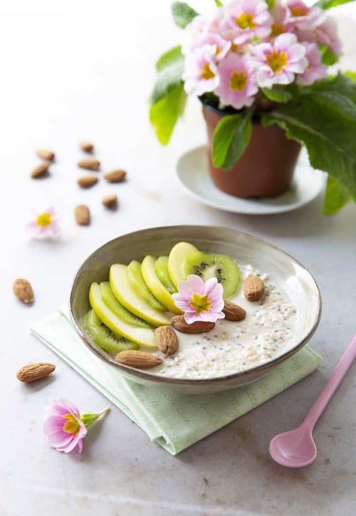 Photo de la recette : Fabuleux porridge sans cuisson (overnight porridge)