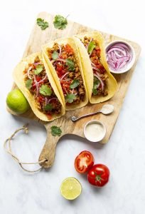 Tacos haché végan