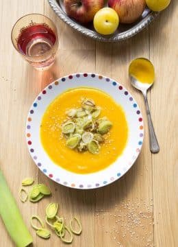 Recette Soupe Potimarron Miso Poireau