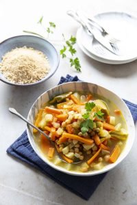 Couscous végétarien aux pois chiches – sans gluten