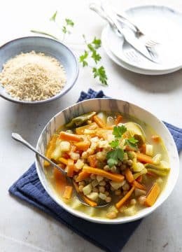 Couscous végétarien aux pois chiches – sans gluten