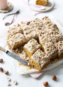 Recette Crumb carrot cake vegan