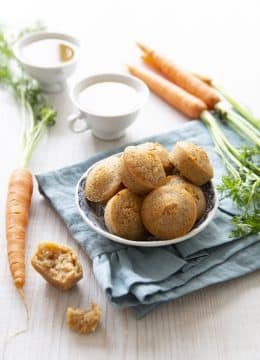 Financiers sucrés aux carottes