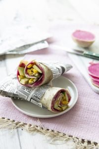 Wrap croustifondant au radis Red meat