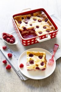 Clafoutis framboise & mascarpone