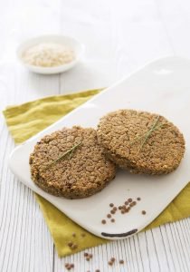 Steak de lentilles