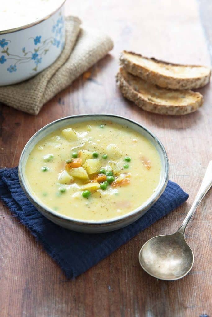 Recette Soupe irlandaise nourrissante aux légumes