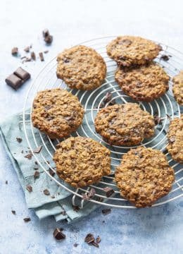 Cookies avoine banane chocolat de Pascale Weeks – sans lactose