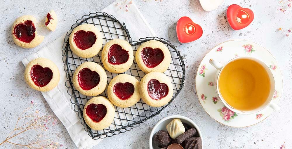 Recette Biscuits coeur cerises pour la Saint-Valentin