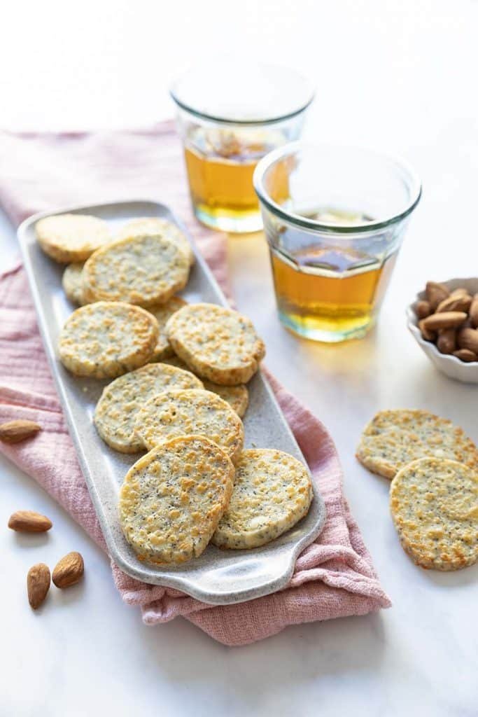 Photo de la recette : Shortbreads comté pavot