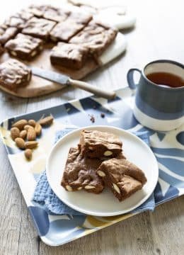 Brownies gourmand aux amandes et chocolat