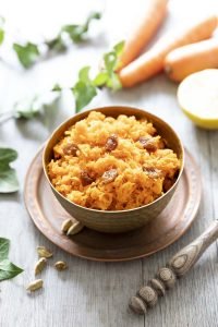 Recette Carottes râpées à l'indienne