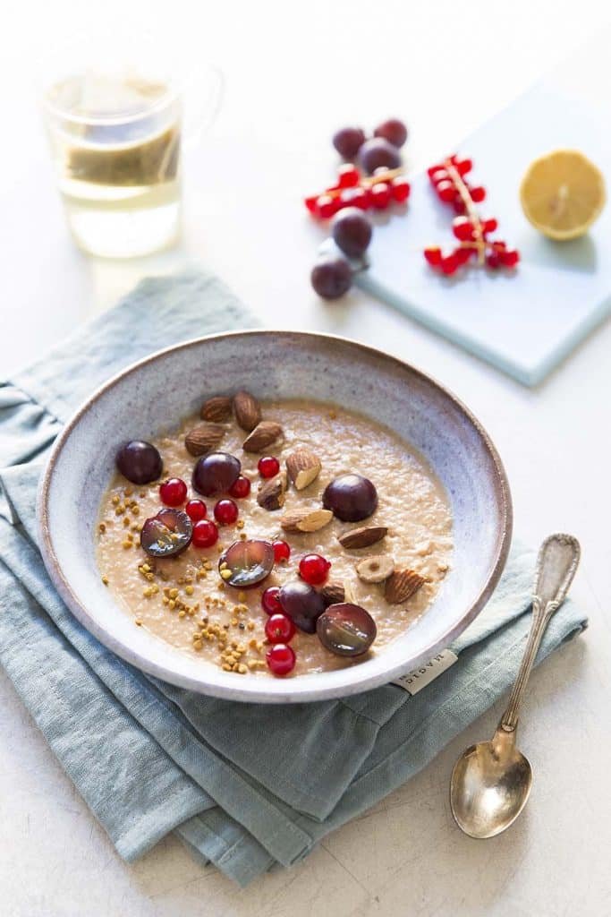 Photo de la recette : Smoothie bowl banane poire