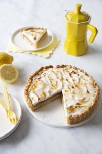 Tarte au citron meringuée vegan