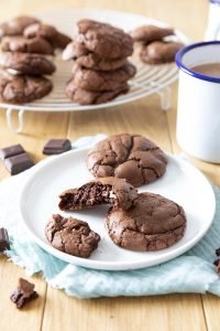 Cookies brownies ultra fondants au chocolat noir