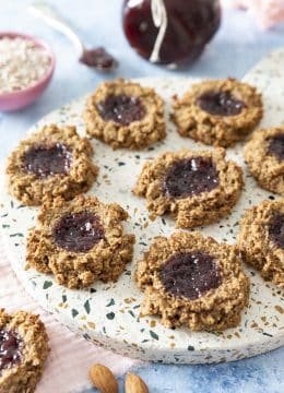 Biscuits à la confiture – sans gluten et sans lactose