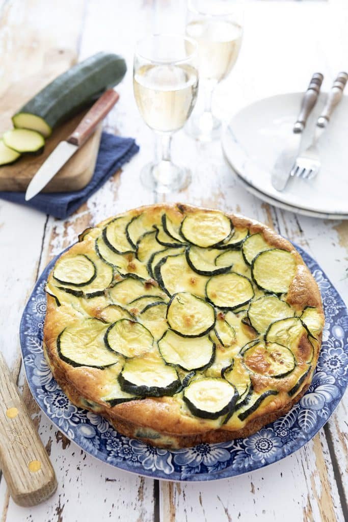 Photo de la recette : Frittata de courgettes : l’omelette italienne aux légumes