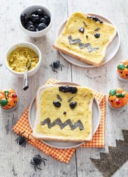 Recette Toasts monstres pour Halloween