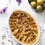 Clafoutis moelleux aux prunes Reine-Claude, délicieuse recette traditionnelle